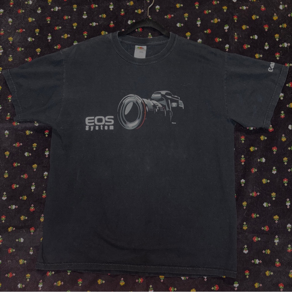 Canon EOS Systems Black T-Shirt